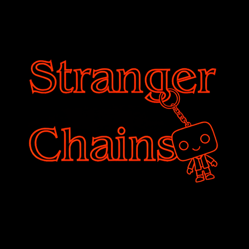 Stranger Chains logo - even smaller keychain